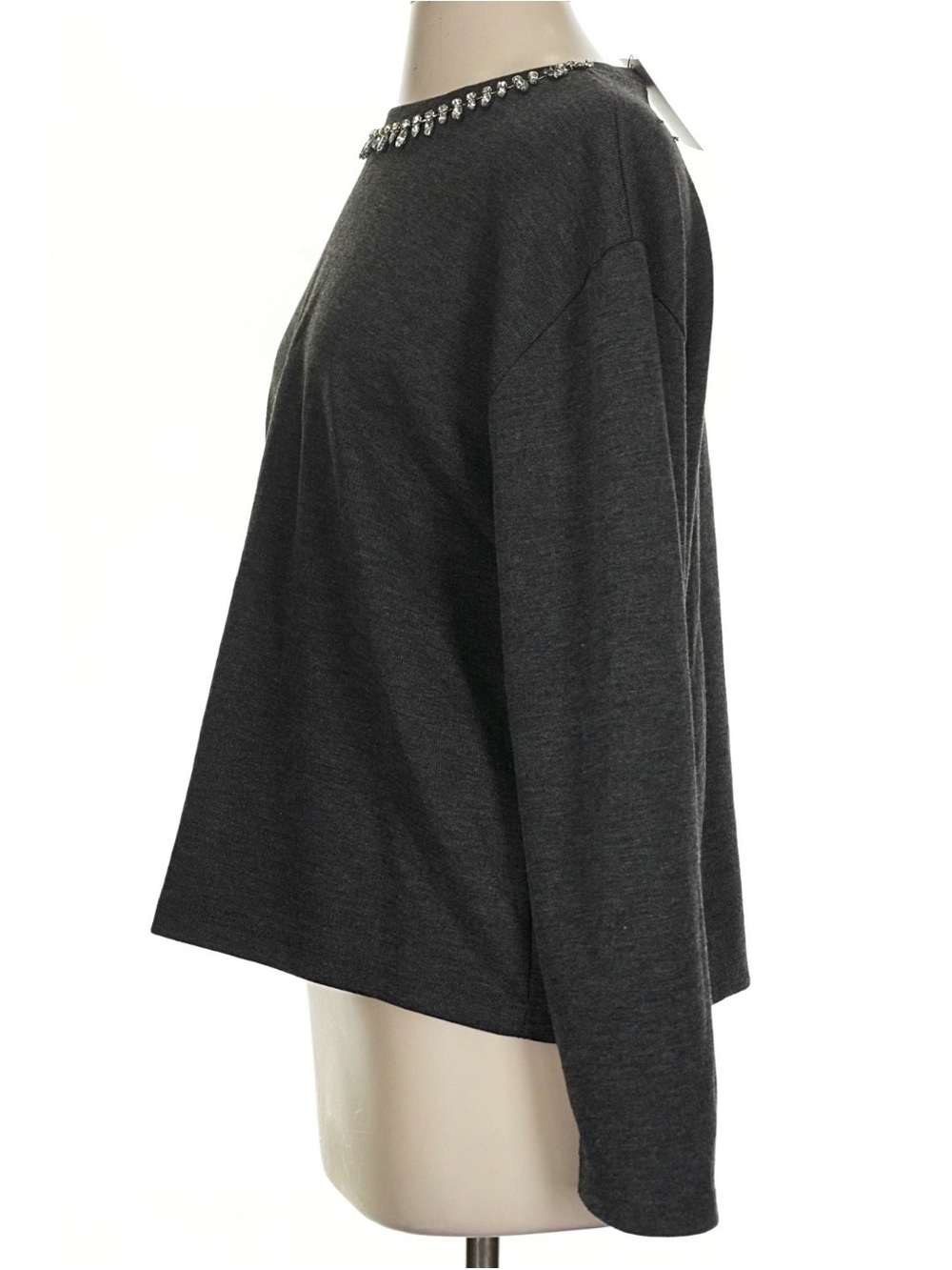 Zara embellished collared sweater small NWT - Picture 5 of 5